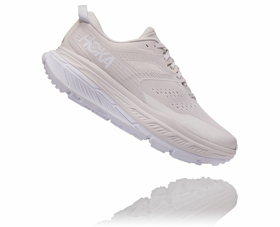HOKA Nimbus Cloud / White - All Gender Stinson Atr 6