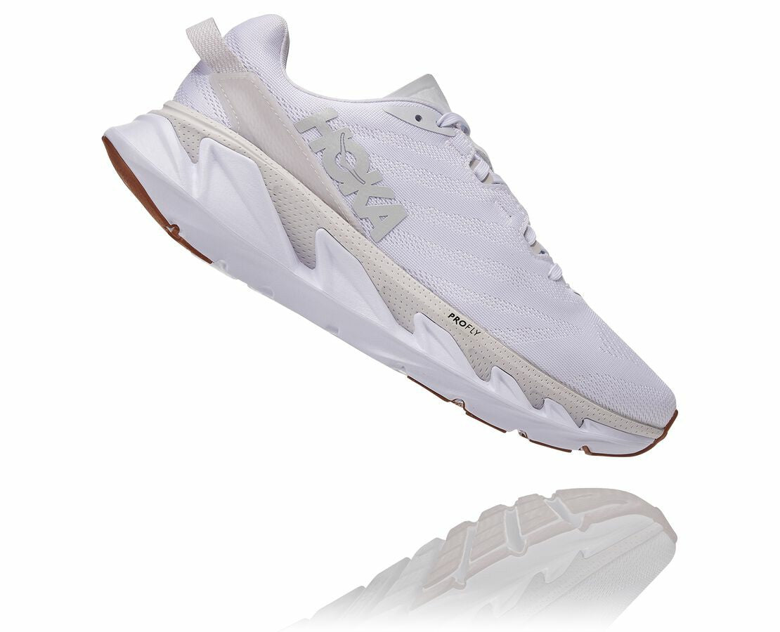 HOKA White / Nimbus Cloud - All Gender Elevon 2