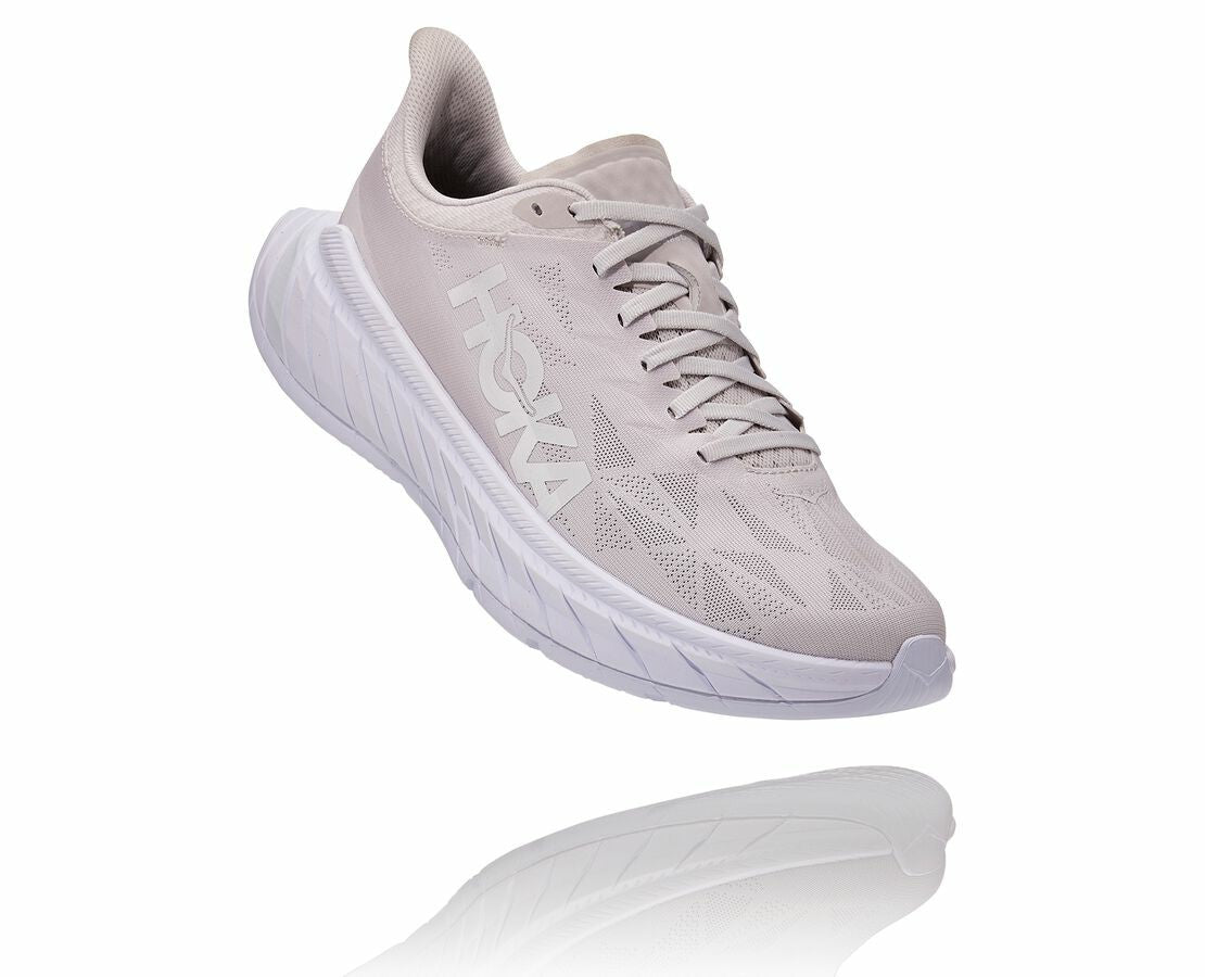 HOKA Nimbus Cloud / White - All Gender Carbon X 2