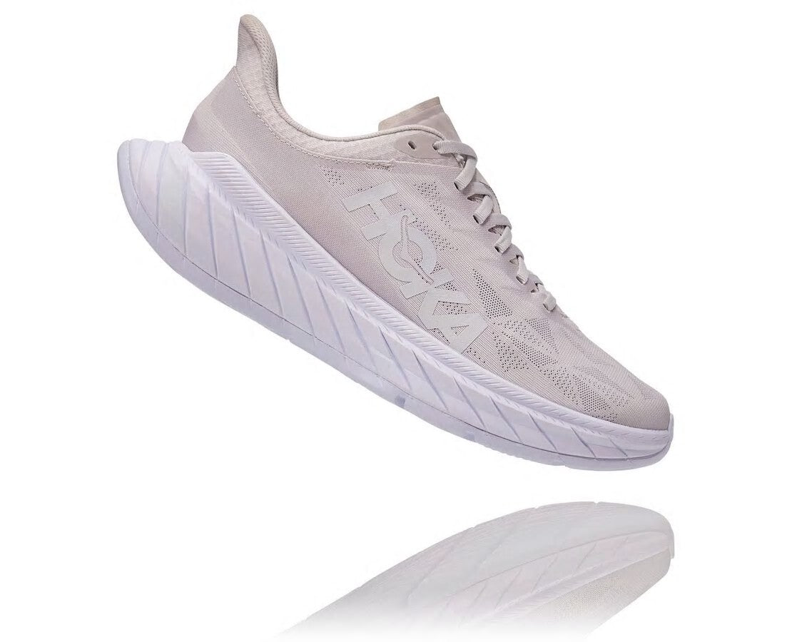 HOKA Nimbus Cloud / White - All Gender Carbon X 2