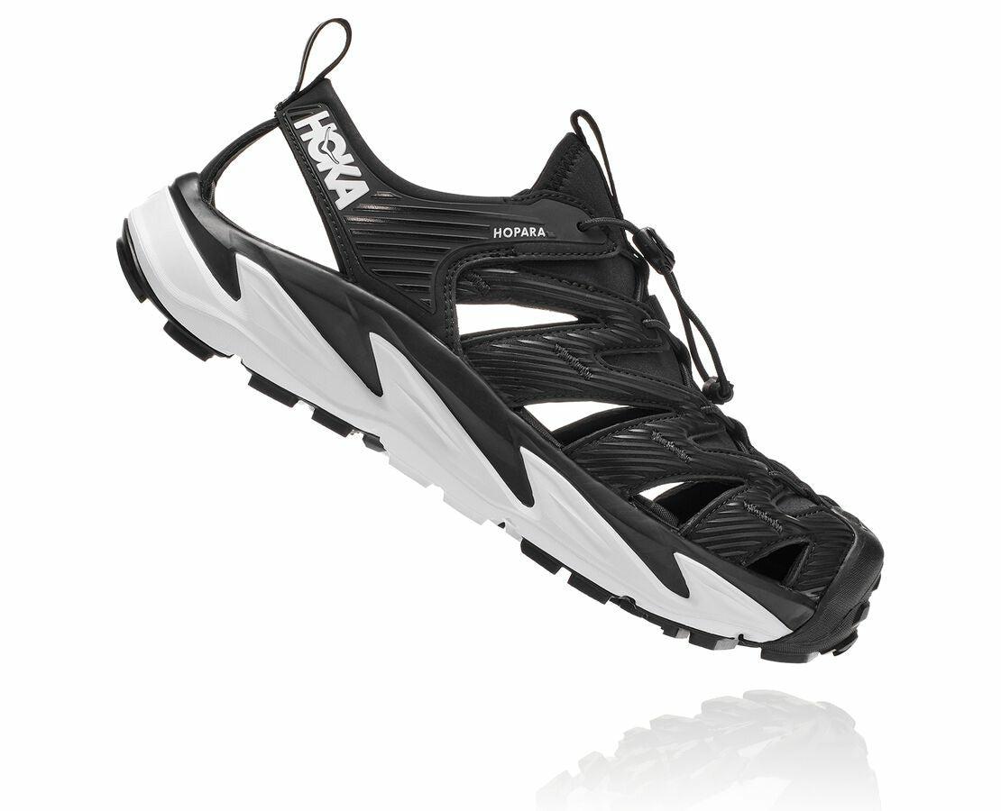 HOKA Black / White - All Gender Hopara