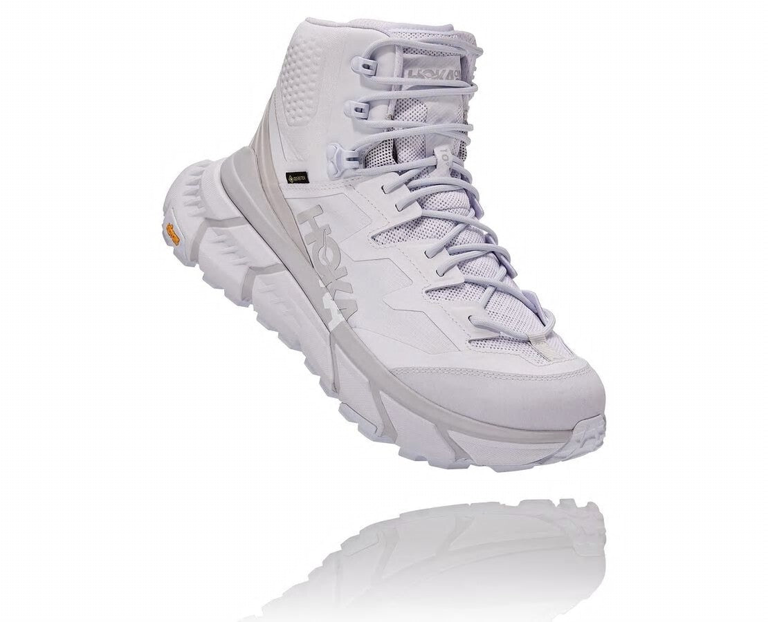HOKA White / Nimbus Cloud - All Gender TenNine Hike GORE-TEX