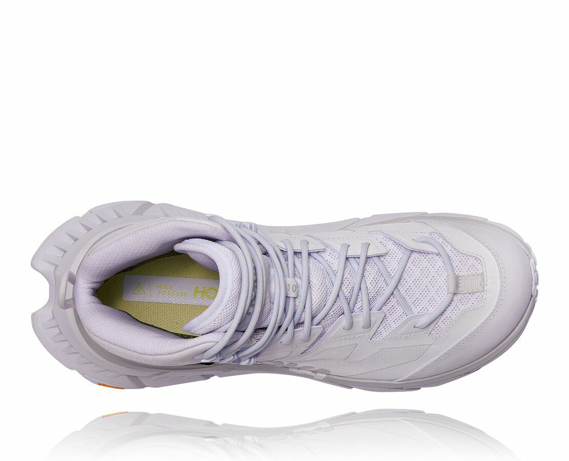 HOKA White / Nimbus Cloud - All Gender TenNine Hike GORE-TEX