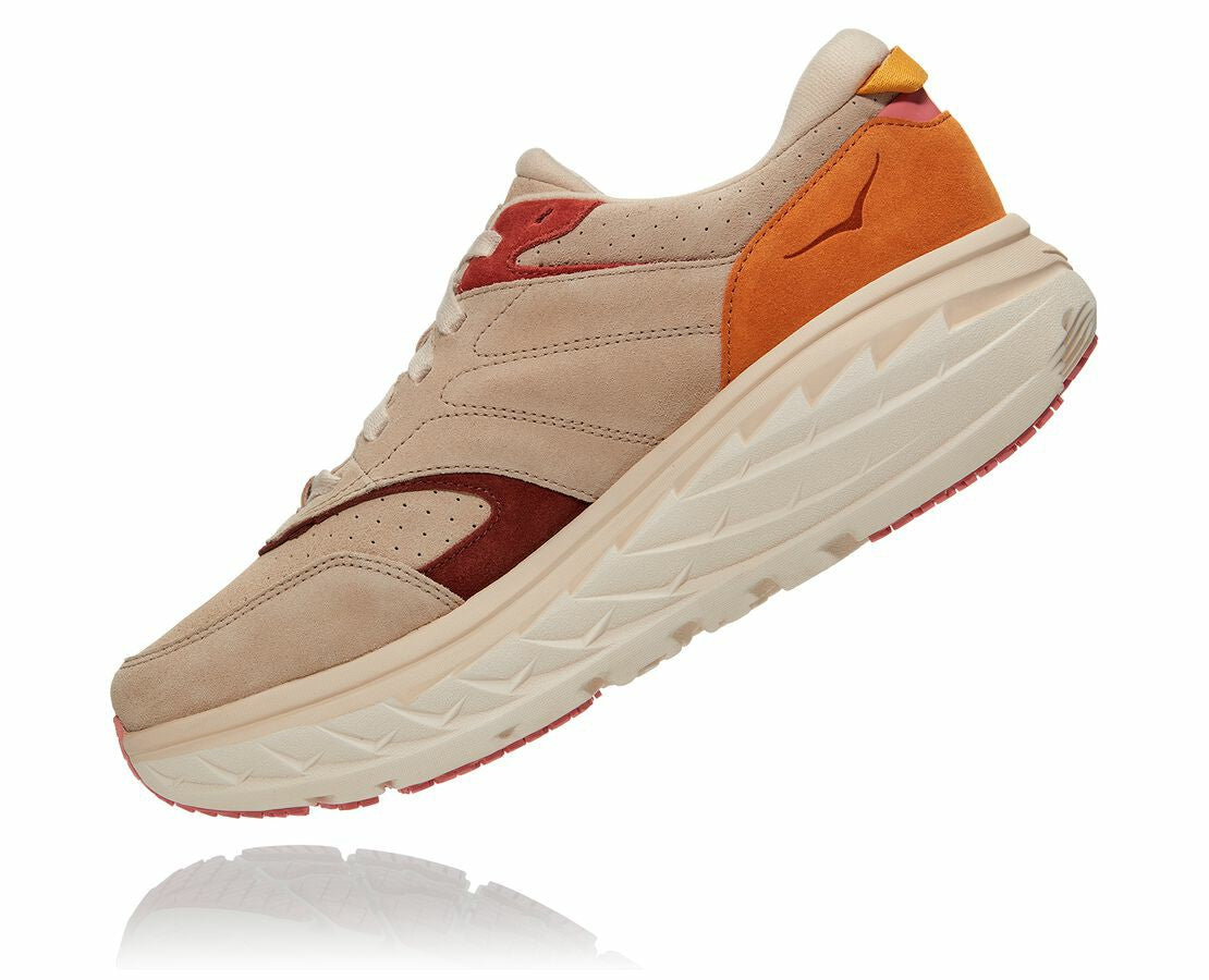 HOKA Shifting Sand / Multi - Unisex Bondi L Suede