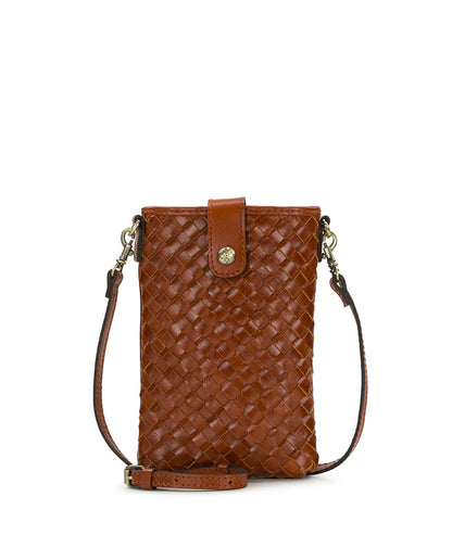 Patricia Nash Leo Crossbody - Hand Stained Woven