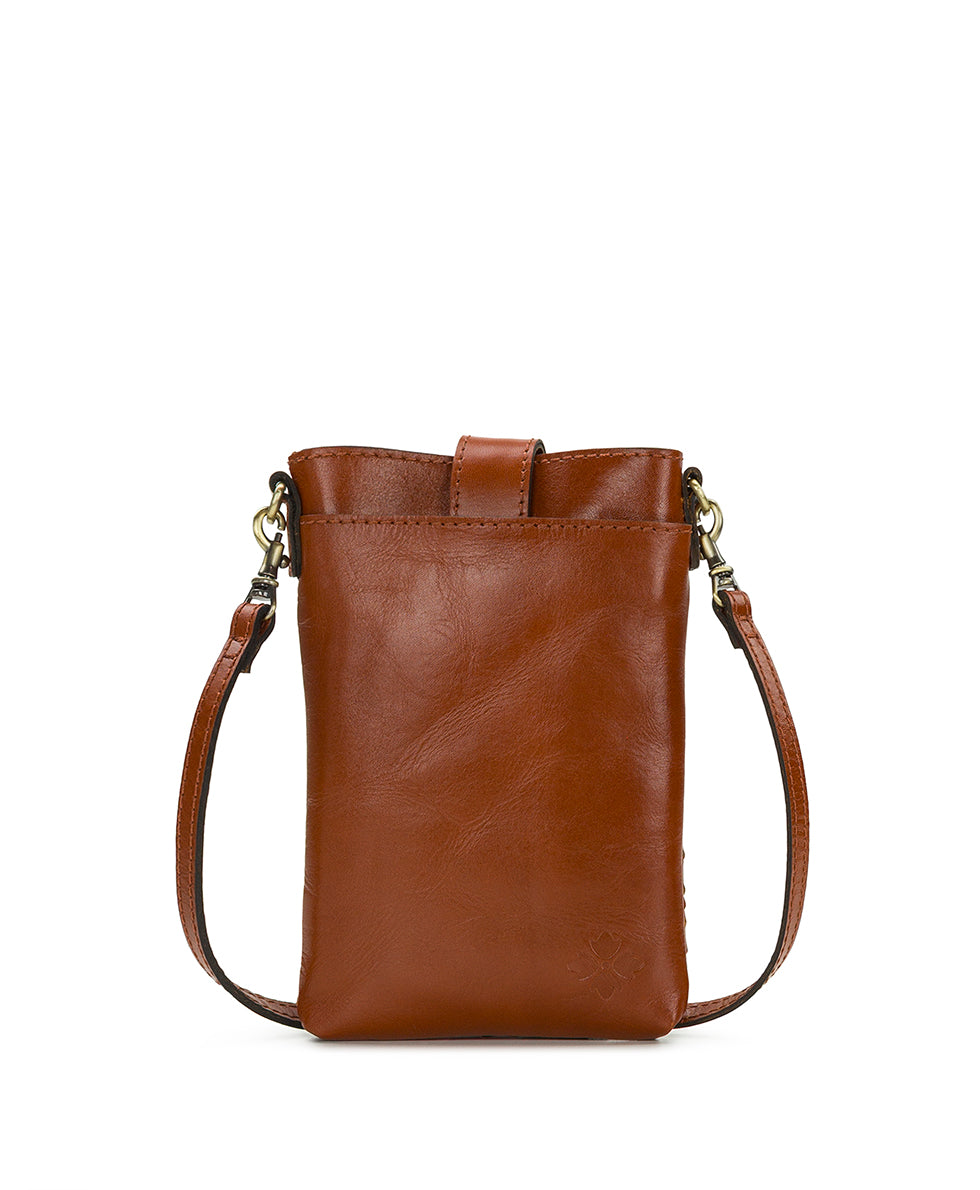 Patricia Nash Leo Crossbody - Hand Stained Woven