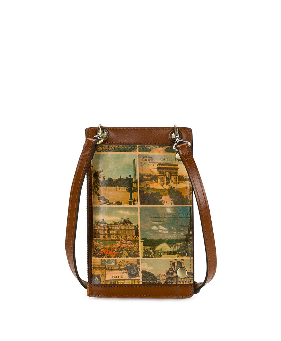 Patricia Nash Chiavella Phone Crossbody - Postcards From Paris