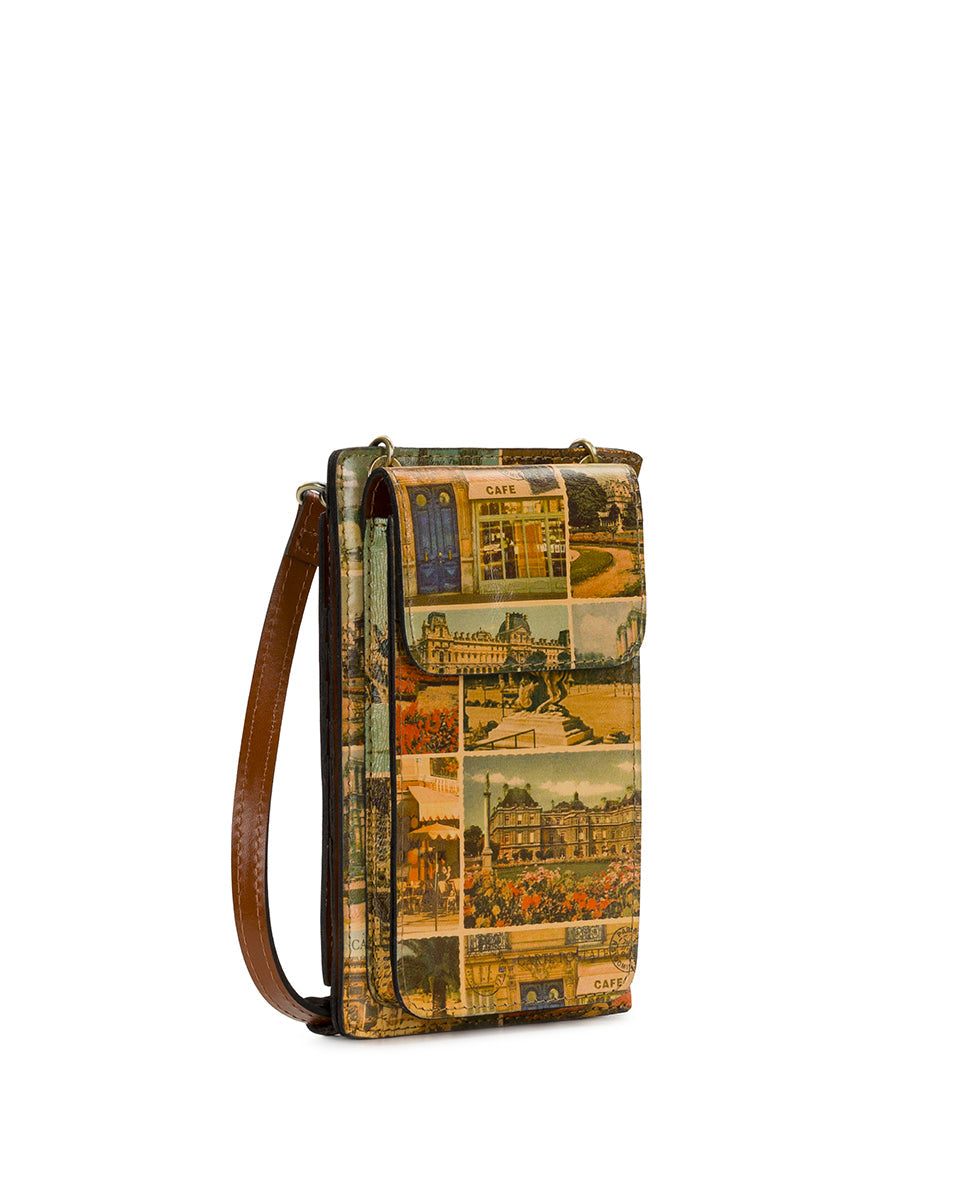 Patricia Nash Chiavella Phone Crossbody - Postcards From Paris