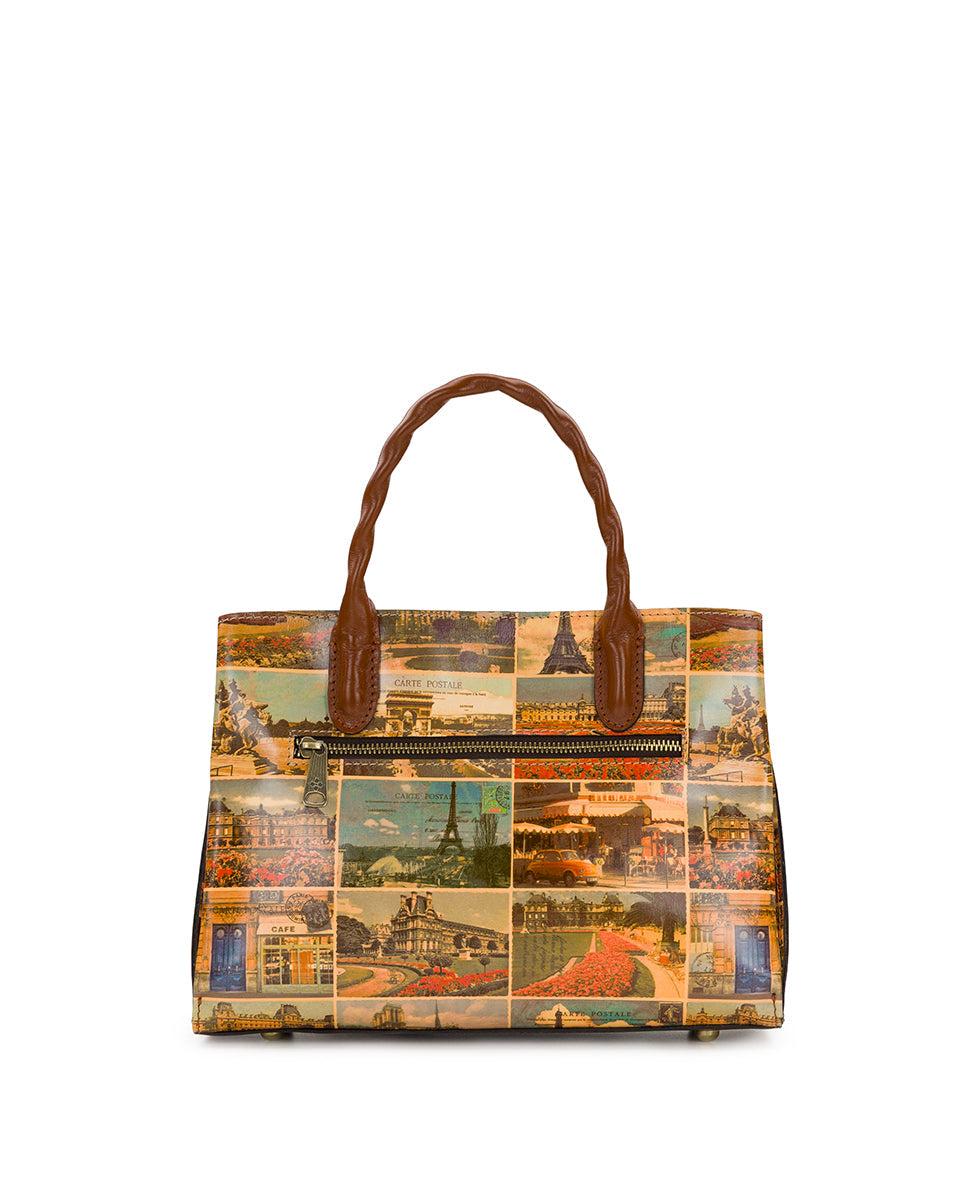 Patricia Nash Genovese Satchel - Postcards From Paris