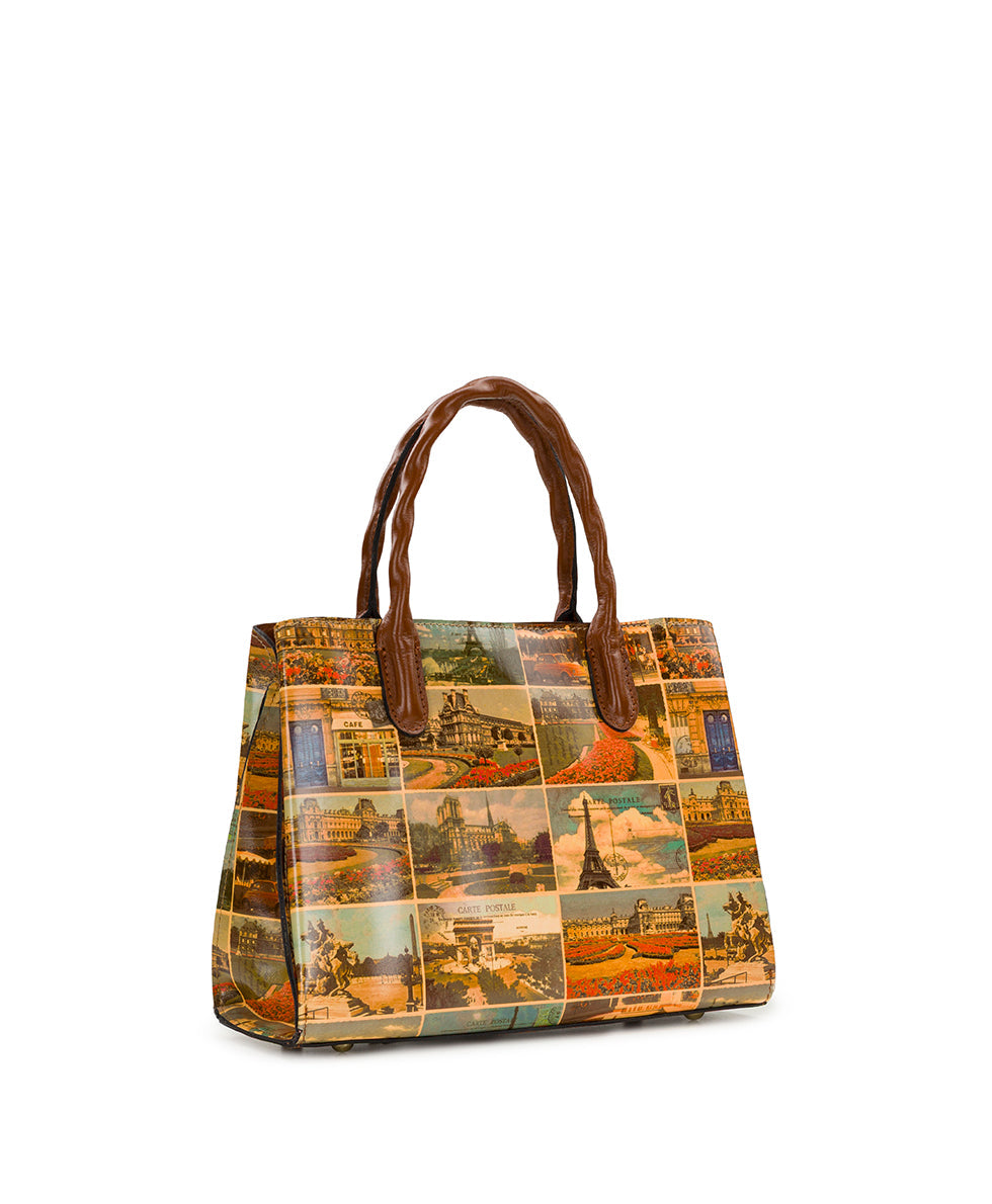 Patricia Nash Genovese Satchel - Postcards From Paris