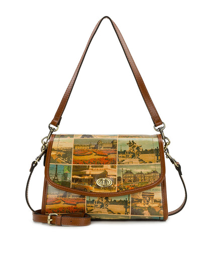 Patricia Nash Ariane Top Handle Crossbody - Postcards From Paris