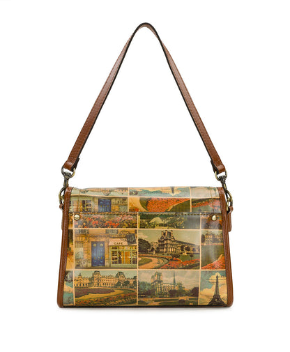 Patricia Nash Ariane Top Handle Crossbody - Postcards From Paris