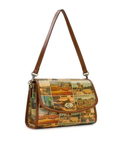 Patricia Nash Ariane Top Handle Crossbody - Postcards From Paris