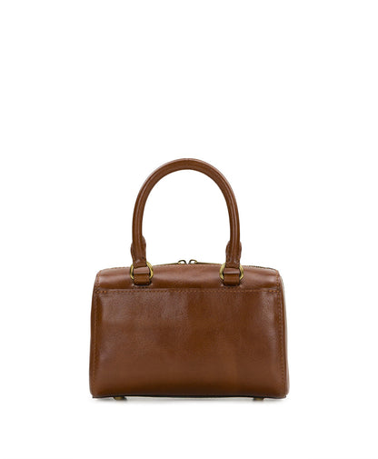 Patricia Nash Rodez Satchel with Scarf - Vintage Distressed