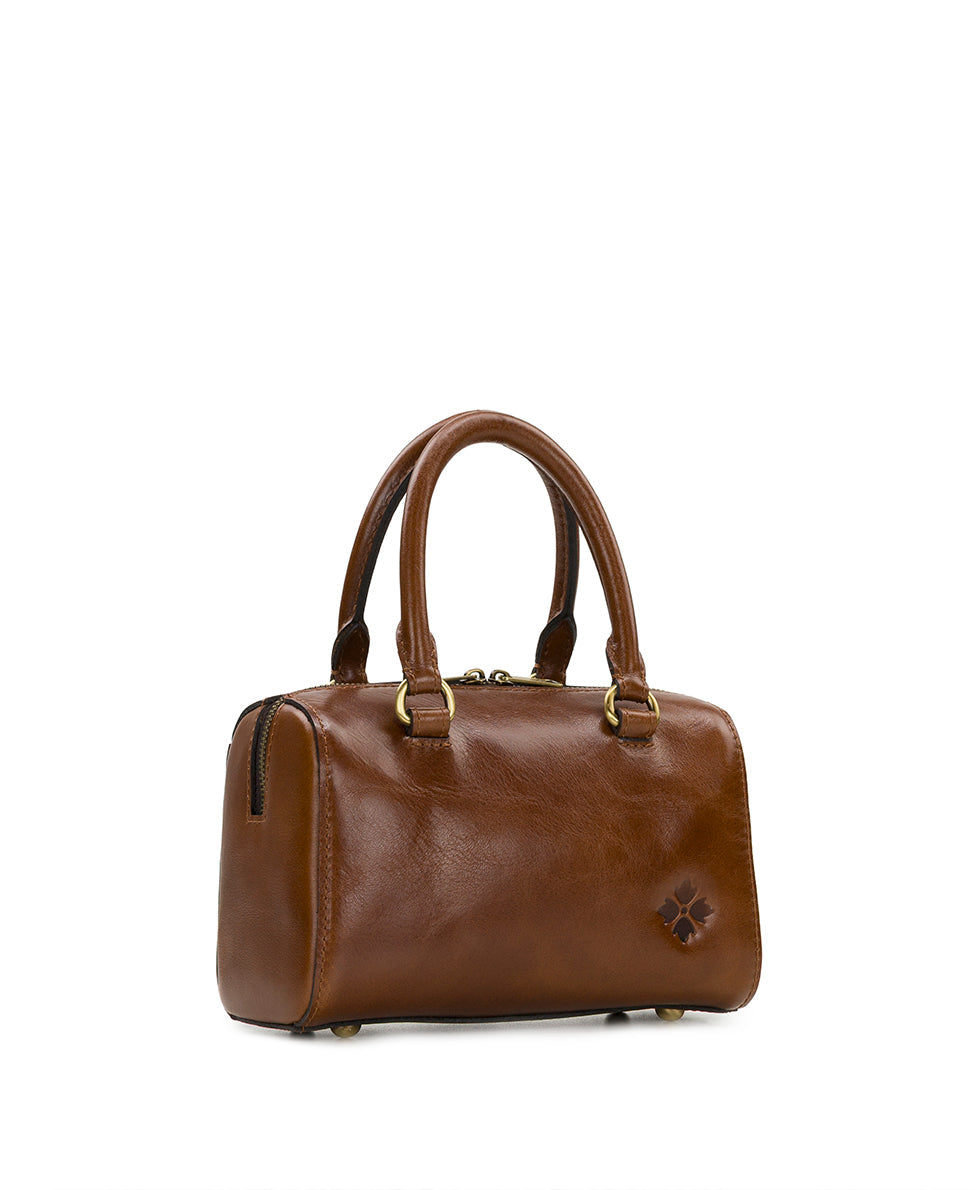 Patricia Nash Rodez Satchel with Scarf - Vintage Distressed