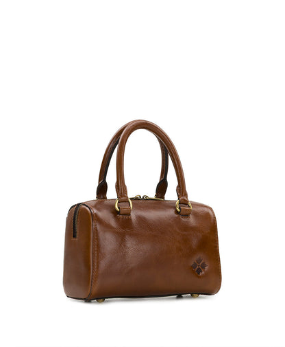 Patricia Nash Rodez Satchel with Scarf - Vintage Distressed