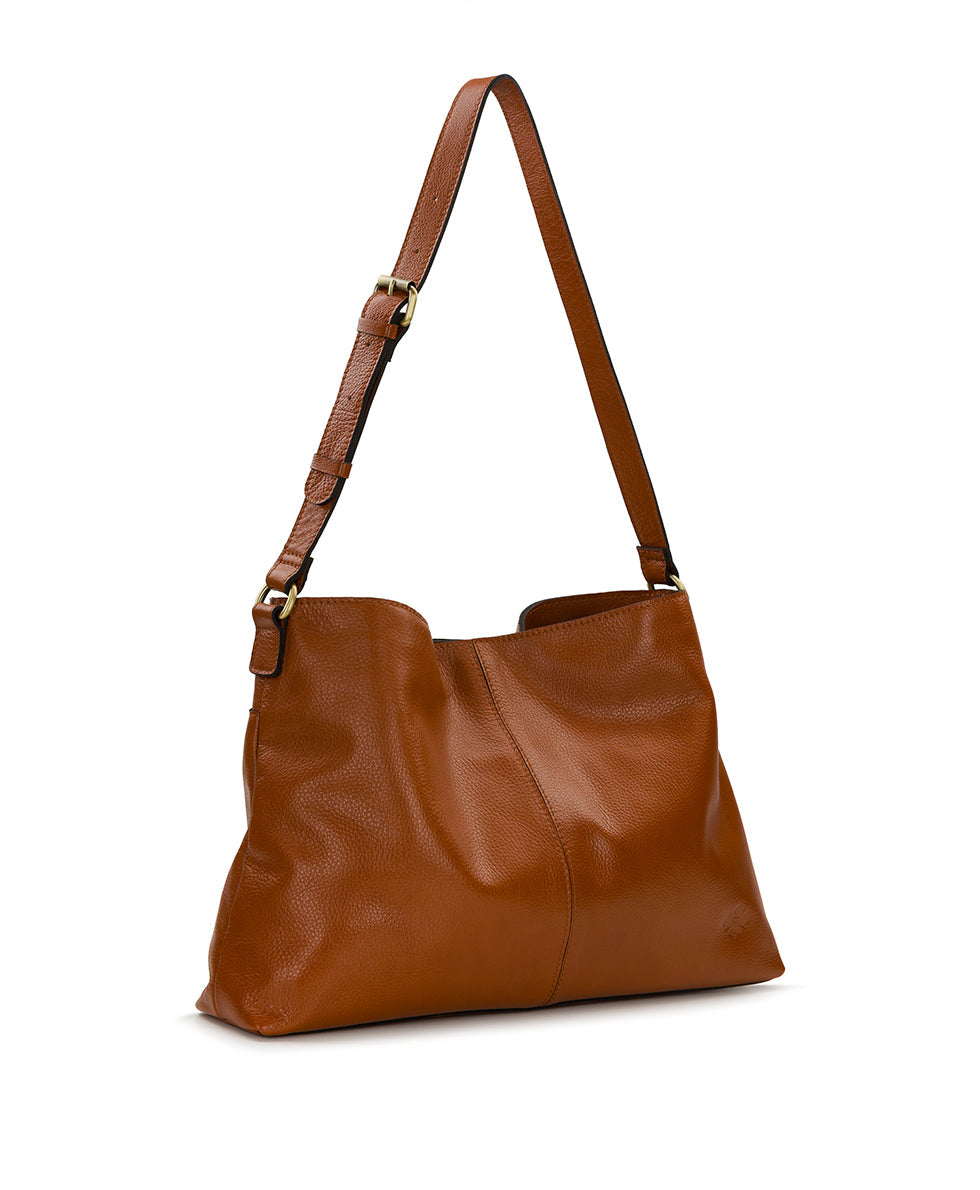 Patricia Nash Liora Slouchy Tote - Rugged Natural Grain