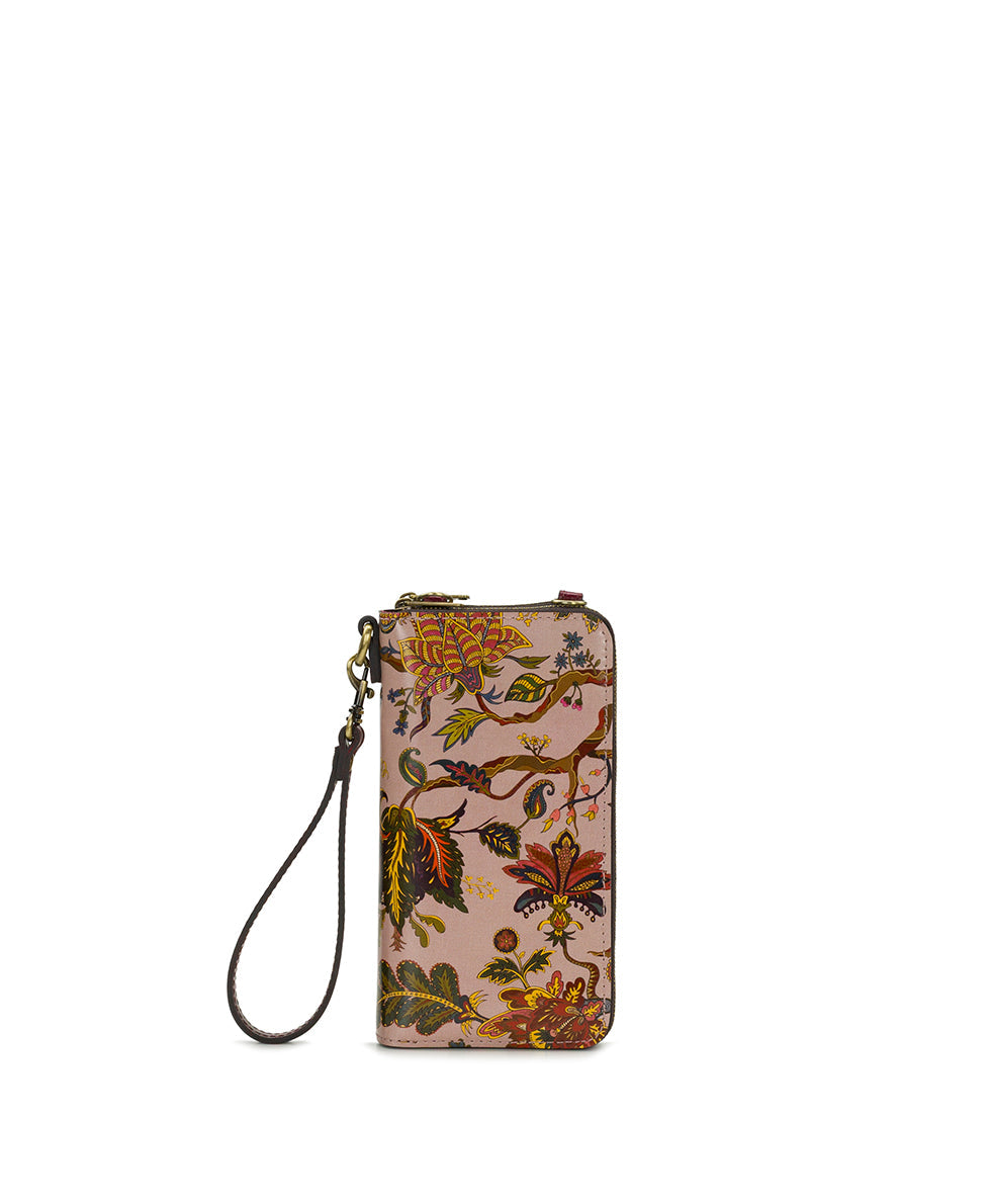 Patricia Nash Avery Phone Crossbody | Danish Floral Tapestry | Danish F...