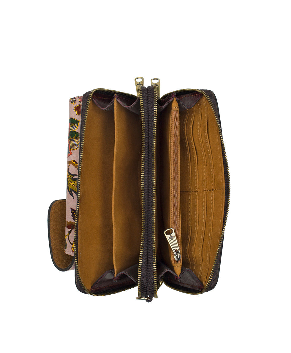 Patricia Nash Avery Phone Crossbody | Danish Floral Tapestry | Danish F...