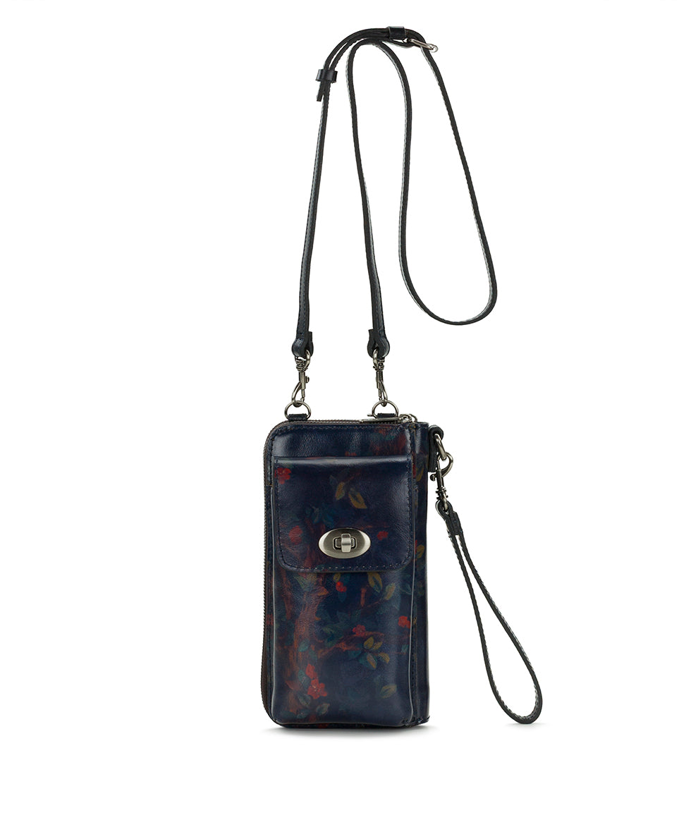 Patricia Nash Avery Phone Crossbody | Tree Of Life Print | Tree Of Life