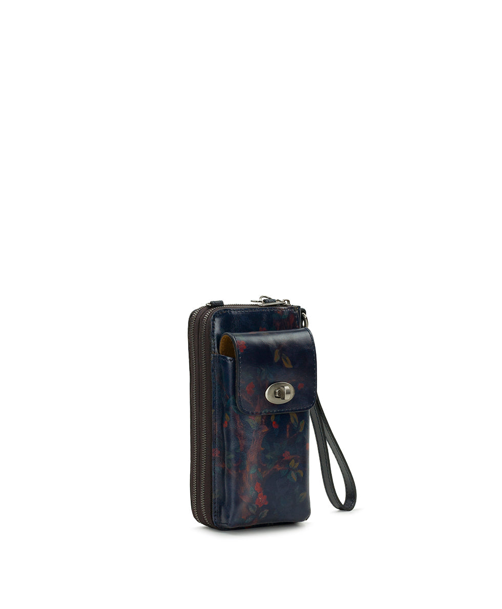 Patricia Nash Avery Phone Crossbody | Tree Of Life Print | Tree Of Life