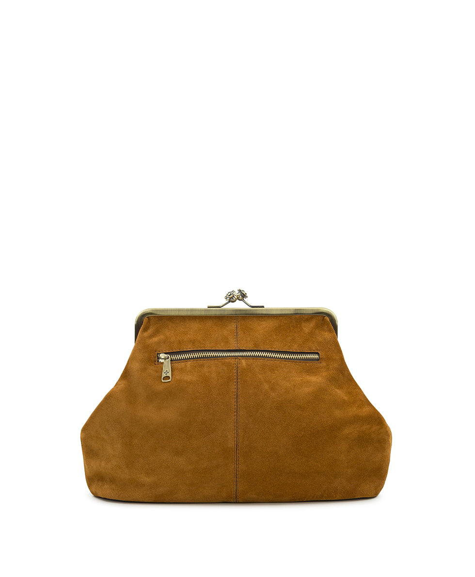Patricia Nash Vivienne Frame | Suede Leather | Cognac | Patricia Nash