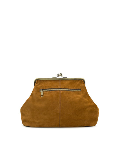 Patricia Nash Vivienne Frame | Suede Leather | Cognac | Patricia Nash