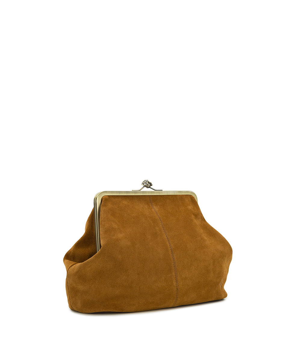 Patricia Nash Vivienne Frame | Suede Leather | Cognac | Patricia Nash