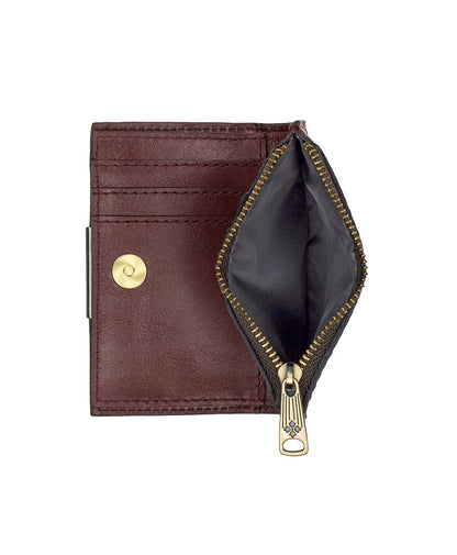 Patricia Nash Busalla Wallet | Brazillian Supple Tooled | Cognac