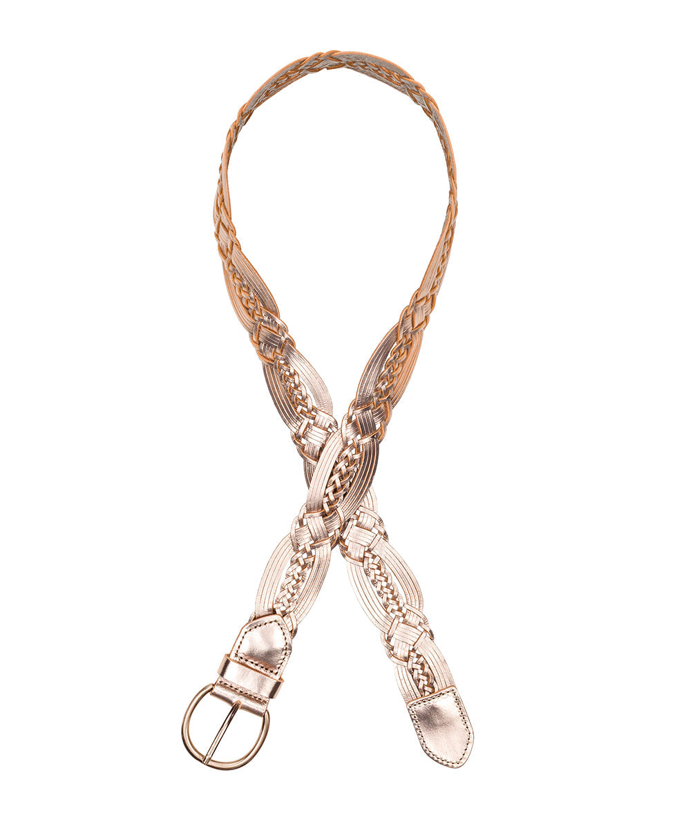 Patricia Nash Melissa Belt - Champagne