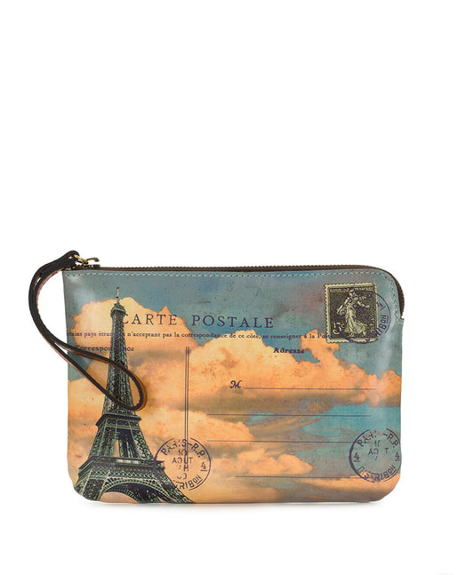 Patricia Nash Cassini Wristlet - Paris Postcard