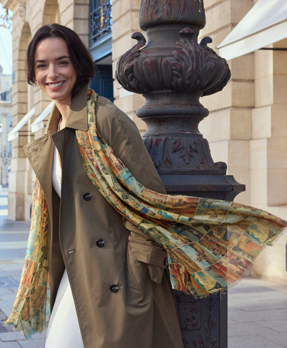 Patricia Nash Scarf - Postcards From Paris