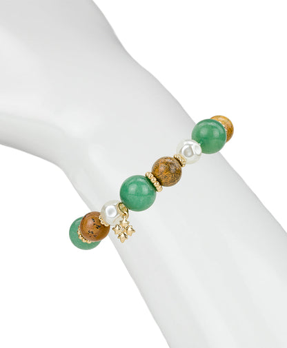 Patricia Nash Beaded Stretch Bracelet - Eclectic Bead Collection
