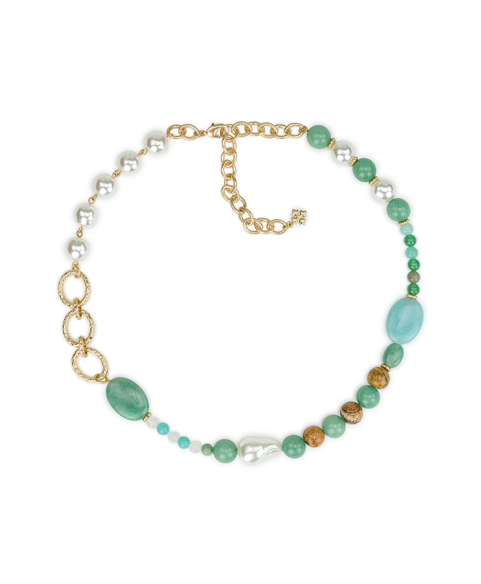 Patricia Nash Long Beaded Necklace - Eclectic Bead Collection