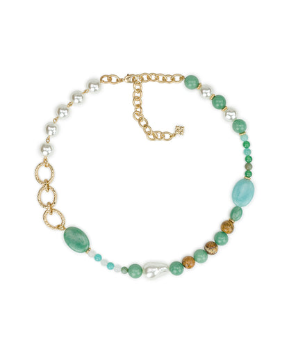 Patricia Nash Long Beaded Necklace - Eclectic Bead Collection