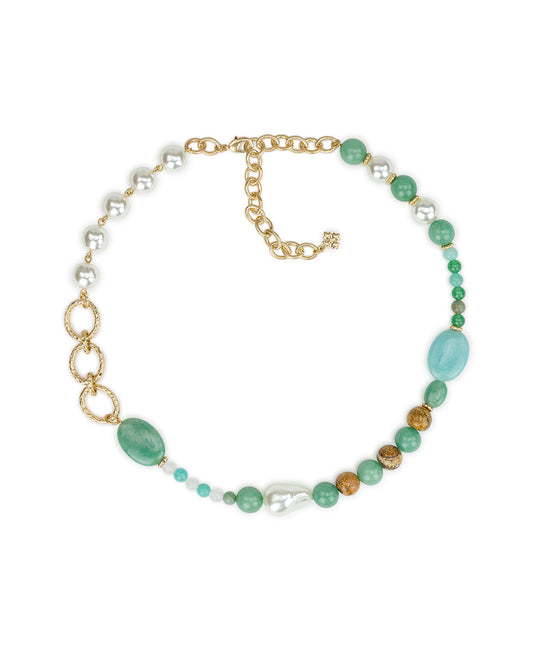 Patricia Nash Long Beaded Necklace - Eclectic Bead Collection