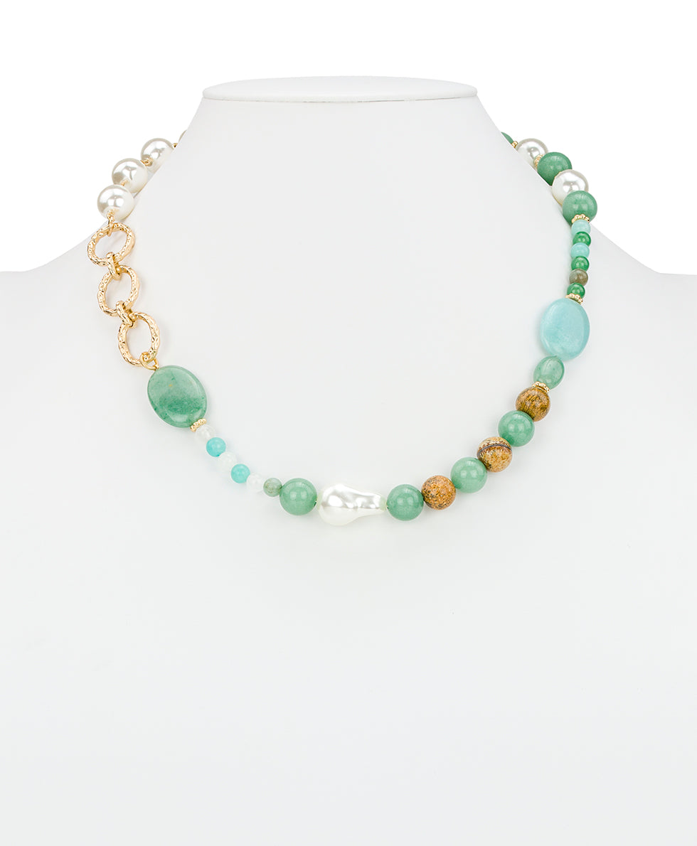 Patricia Nash Long Beaded Necklace - Eclectic Bead Collection