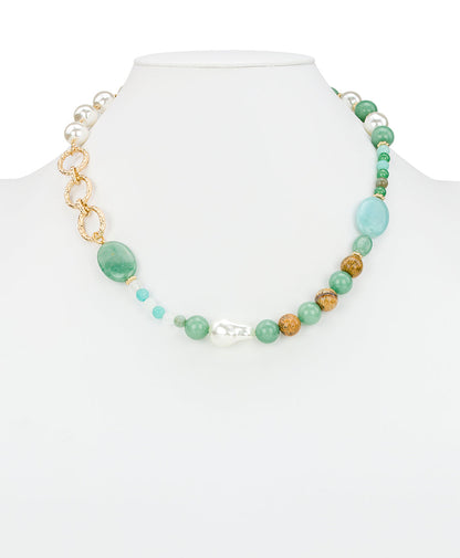 Patricia Nash Long Beaded Necklace - Eclectic Bead Collection
