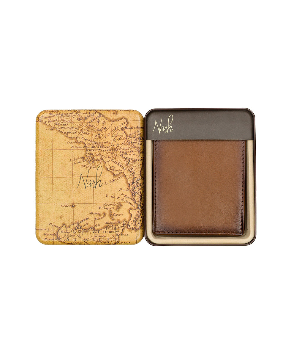 Patricia Nash Flip Passcase ID Wallet - Hand Stained Heritage