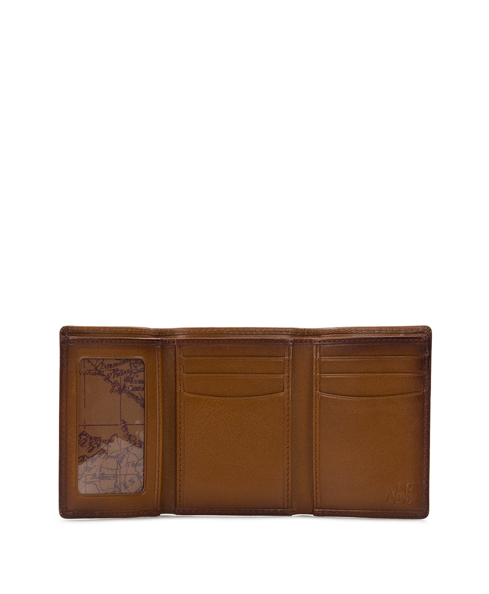 Patricia Nash Trifold ID Wallet - Hand Stained Heritage