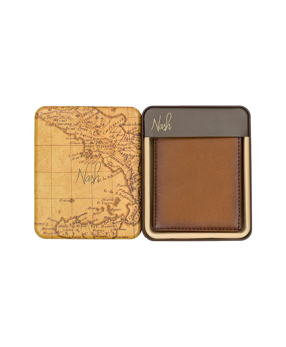 Patricia Nash Double Billfold ID Wallet - Hand Stained Heritage