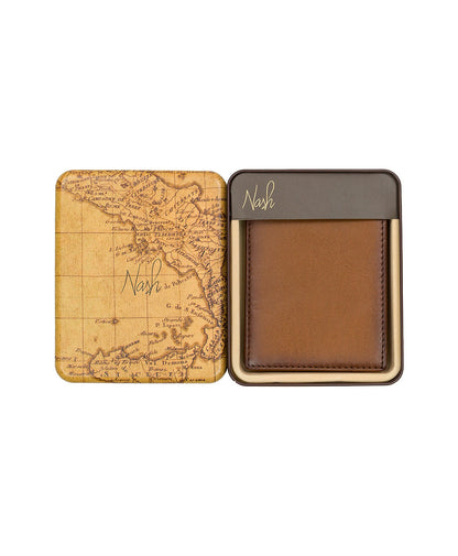 Patricia Nash Double Billfold ID Wallet - Hand Stained Heritage