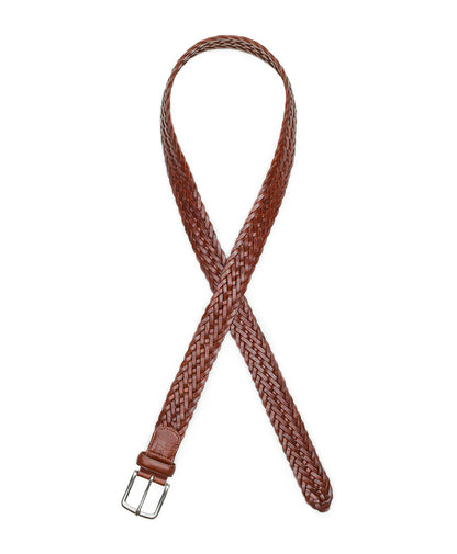 Patricia Nash Nash Men's Belt - Woven / Tan