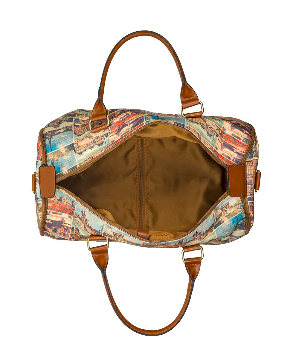 Patricia Nash Vasilia Garment Duffel Bag - Postcards From Paris