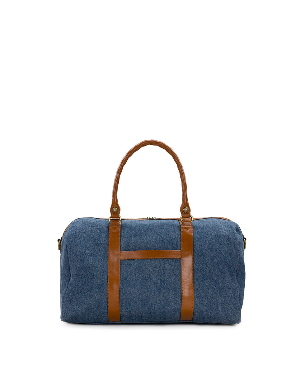 Patricia Nash Milano Weekender - Denim Stonewashed