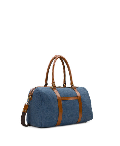 Patricia Nash Milano Weekender - Denim Stonewashed