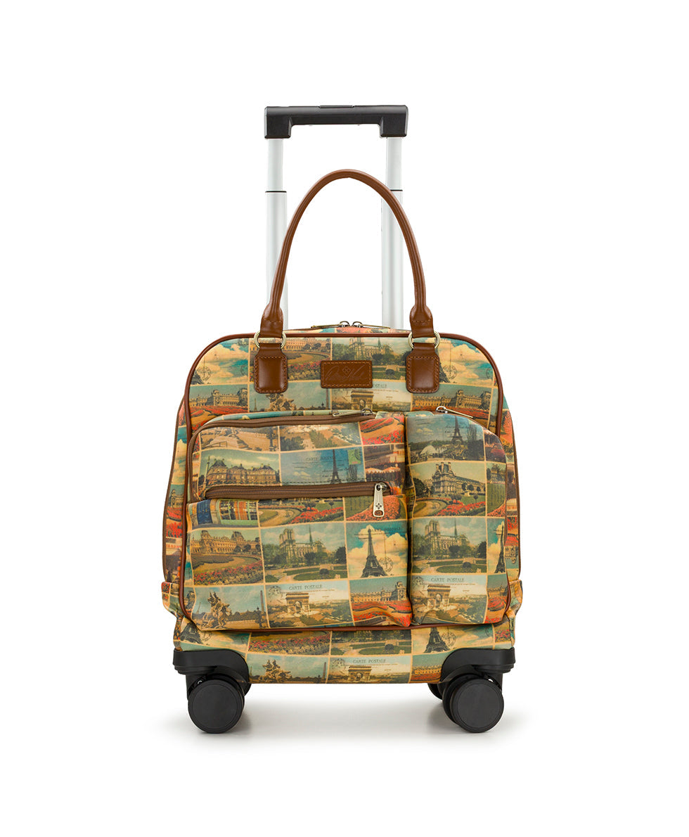 Patricia Nash Mattia Underseater - Patina Coated Linen Canvas - Postcards From Paris