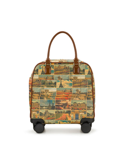 Patricia Nash Mattia Underseater - Patina Coated Linen Canvas - Postcards From Paris