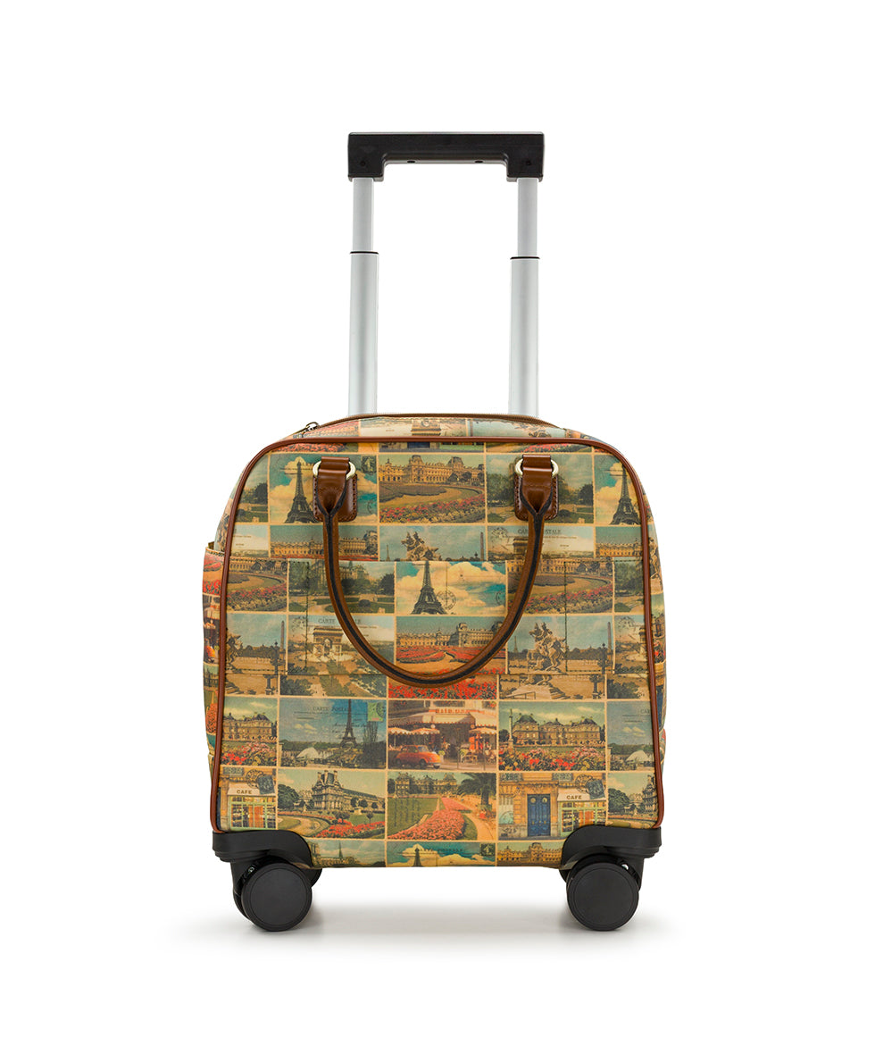 Patricia Nash Mattia Underseater - Patina Coated Linen Canvas - Postcards From Paris