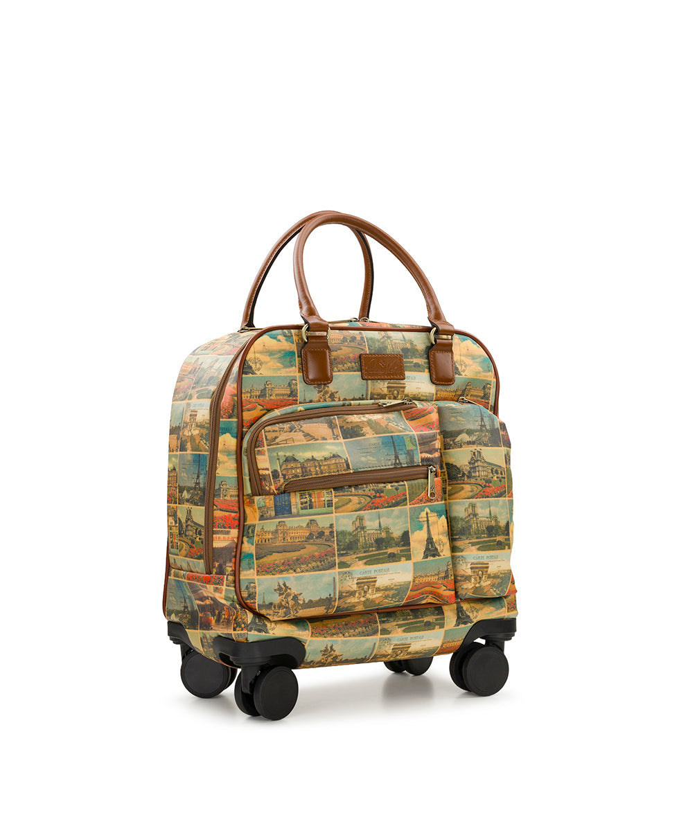 Patricia Nash Mattia Underseater - Patina Coated Linen Canvas - Postcards From Paris